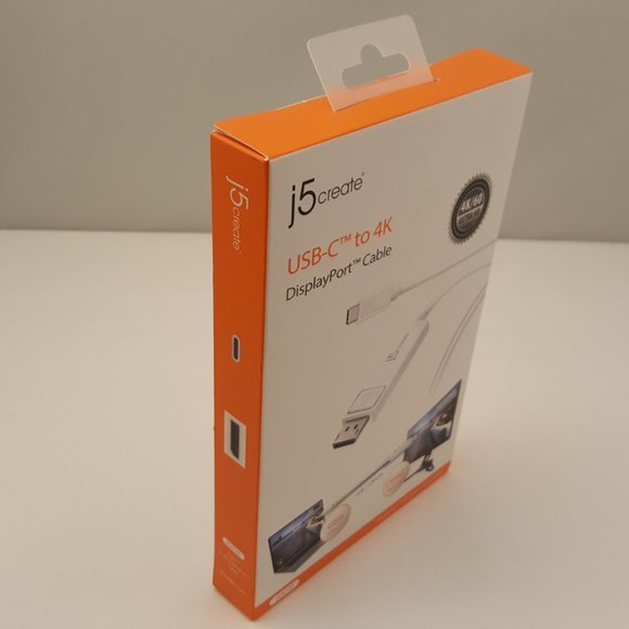 j5create JCA141 USB Type-C to 4K DisplayPort Male Cable 🆕 - Picture 6 of 6